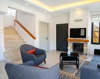 Kaş Patara'da Ferah Bahçeli, Özel Havuzlu, Saunalı, Jakuzili Villa - 5