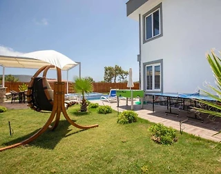 Kaş Patara'da Geniş Bahçeli, Özel Havuzlu, Jakuzili, Tatil Villası - 4