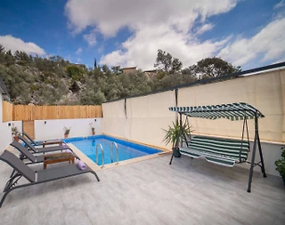 Kaş Patara'da Gözlerden Uzak, Özel Havuzlu, Jakuzili, Kiralık Villa - 4