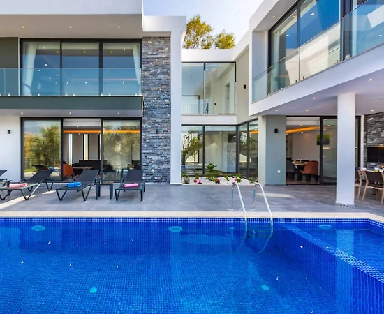 Kaş Patara'da Huzur Dolu Doğada, Özel Havuzlu, Modern Villa - 1