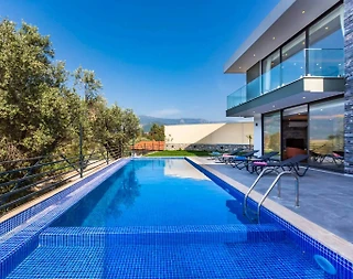 Kaş Patara'da Huzur Dolu Doğada, Özel Havuzlu, Modern Villa - 4