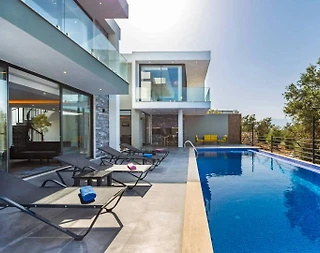 Kaş Patara'da Huzur Dolu Doğada, Özel Havuzlu, Modern Villa - 5