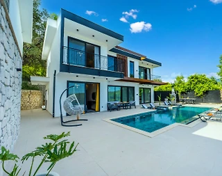 Kaş Pınarbaşı'nda Enfes Doğada, Özel Havuzlu, Kiralık Villa - 1