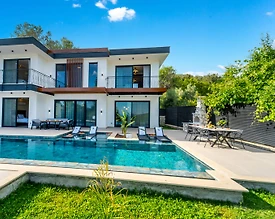 Kaş Pınarbaşı'nda Enfes Doğada, Özel Havuzlu, Kiralık Villa - 2