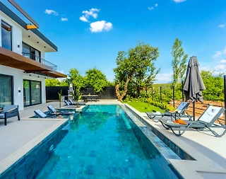 Kaş Pınarbaşı'nda Enfes Doğada, Özel Havuzlu, Kiralık Villa - 4