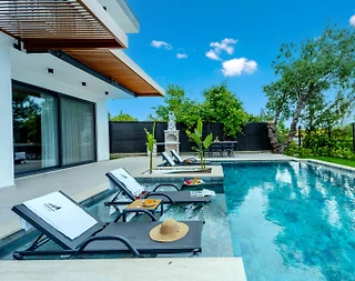 Kaş Pınarbaşı'nda Enfes Doğada, Özel Havuzlu, Kiralık Villa - 5