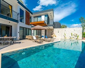 Kaş Pınarbaşı'nda Enfes Doğada, Özel Havuzlu, Kiralık Villa - 2