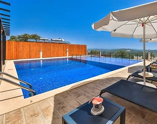 Kaş Pınarbaşı'nda Sakin Konumda, Özel Havuzlu, Modern Villa - 3