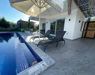 Kaş Sarıbelen'de Balayı Çiftlerine Uygun, Özel Havuzlu, Ferah Villa - 4