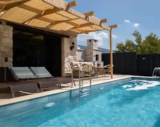 Kaş Sarıbelen'de Balayı Çiftlerine Uygun, Özel Havuzlu, Kiralık Villa - 4