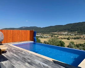 Kaş Sarıbelen'de Balayı Çiftlerine Uygun, Özel Havuzlu, Kiralık Villa - 3