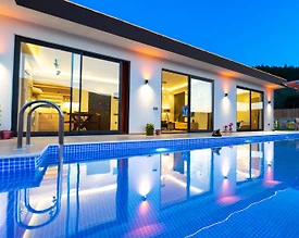 Kaş Sarıbelen'de Çekirdek Ailelere Uygun, Özel Havuzlu, 2+1 Villa - 2