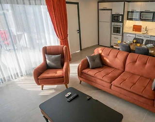 Kaş Sarıbelen'de Çekirdek Ailelere Uygun, Özel Havuzlu, Ferah Villa - 5