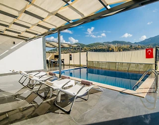 Kaş Sarıbelen'de Çekirdek Ailelere Uygun, Özel Havuzlu, Şık Villa - 5