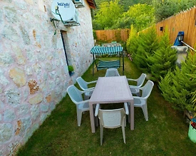 Kaş Sarıbelen'de Huzurlu Doğada, Özel Havuzlu, Jakuzili, Taş Villa - 3