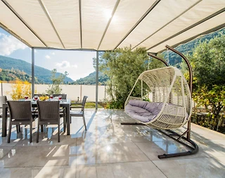 Kaş Sarıbelen'de Doğa İçerisinde, Özel Havuzlu, Kiralık Villa - 5