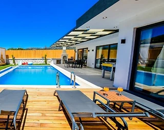 Kaş Sarıbelen'de Doğa İçerisinde, Özel Havuzlu, Şık Kiralık Villa - 3