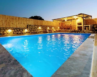 Kaş Sarıbelen'de Doğayla İç İçe, Özel Havuzlu, Kiralık Balayı Villası - 3