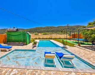 Kaş Sarıbelen'de Ferah Bahçe İçerisinde, Özel Havuzlu, Modern Villa - 3
