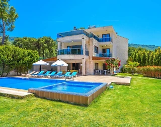 Kaş Sarıbelen'de Kalabalık Aileler İçin Uygun, Özel Havuzlu, Kiralık Villa - 4