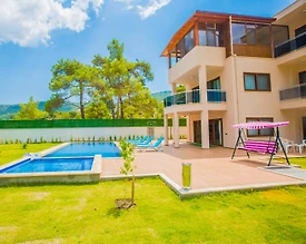 Kaş Sarıbelen'de Kalabalık Aileler İçin Uygun, Özel Havuzlu, Kiralık Villa - 3