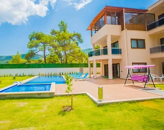 Kaş Sarıbelen'de Kalabalık Aileler İçin Uygun, Özel Havuzlu, Kiralık Villa - 3