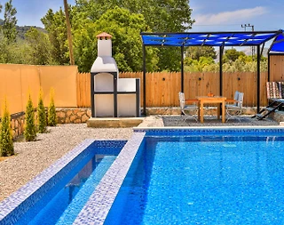 Kaş Sarıbelen'de Muhteşem Doğa Manzaralı, Özel Havuzlu, Lüks Villa - 5