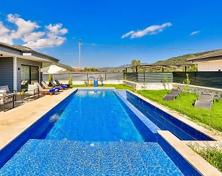 Kaş Sarıbelen'de Muhteşem Doğada, Özel Havuzlu, 4 Kişilik Villa - 2