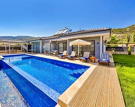 Kaş Sarıbelen'de Muhteşem Doğada, Özel Havuzlu, 4 Kişilik Villa - 3