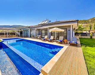Kaş Sarıbelen'de Muhteşem Doğada, Özel Havuzlu, 4 Kişilik Villa - 3