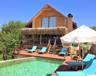 Kaş Sarıbelen'de Muhteşem Doğada, Özel Havuzlu, Konforlu Villa - 2