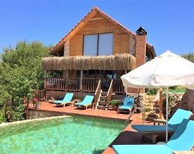 Kaş Sarıbelen'de Muhteşem Doğada, Özel Havuzlu, Konforlu Villa - 2