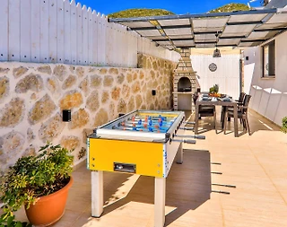 Kaş Sarıbelen'de Muhteşem Doğada, Özel Havuzlu, Sauna ve Hamamlı Villa - 5