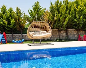 Kaş Sarıbelen'de Orman Manzaralı, Özel Havuzlu, 6 Kişilik Villa - 3
