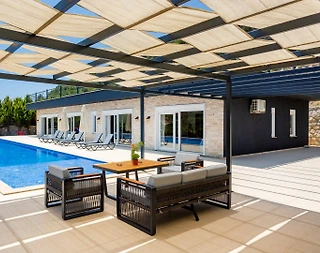 Kaş Sarıbelen'de Orman Manzaralı, Özel Havuzlu, 6 Kişilik Villa - 4