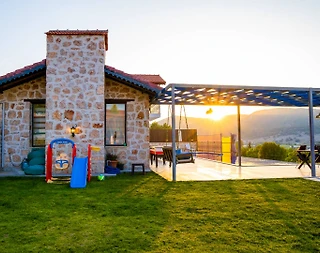 Kaş Sarıbelen'de Otantik Tasarımlı, Özel Havuzlu, 4 Kişilik Villa - 5