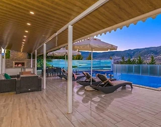 Kaş Sarıbelen'de Sakin Doğada, Özel Havuzlu, 6 Kişilik Villa - 5