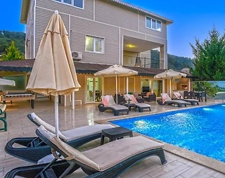 Kaş Sarıbelen'de Sakin Doğada, Özel Havuzlu, 6 Kişilik Villa - 2