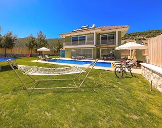 Kaş Sarıbelen’de Çocuklar İçin Oyun Alanlı, Özel Havuzlu, Kiralık Villa - 3