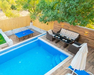 Kaş Sarıbelen'de Yemyeşil Bahçe İçerisinde, Özel Havuzlu, 2+1 Villa - 4