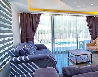 Kaş Sarıbelen'de Yemyeşil Doğada, Özel Havuzlu, Konforlu Villa - 5