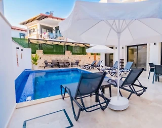 Kaş Andifli'de Doğa İle İç İçe, Özel Havuzlu, 6 Kişilik, Lüks Villa - 5