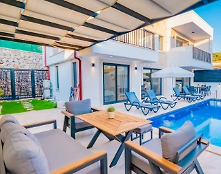 Kaş Andifli'de Doğa İle İç İçe, Özel Havuzlu, 6 Kişilik, Lüks Villa - 1