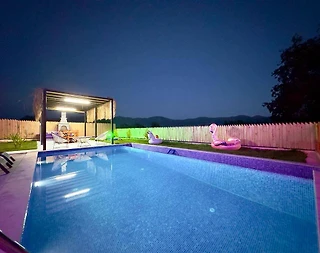 Kaş Uğrar'da Enfes Doğada, Özel Havuzlu, Jakuzili Villa - 5