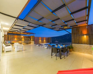 Kaş Ulugöl'de Doğa İçerisinde, Özel Havuzlu ve Jakuzili, Kiralık Villa - 5