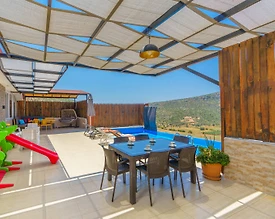 Kaş Ulugöl'de Doğa İçerisinde, Özel Havuzlu ve Jakuzili, Kiralık Villa - 2