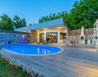 Kaş Üzümlü'de Balayı Çiftlerine Uygun, Özel Havuzlu, 1+0 Villa - 1