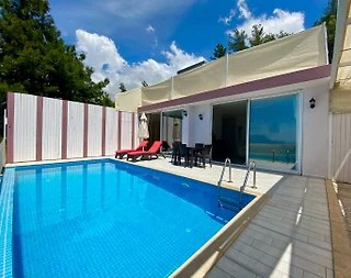 Kaş Üzümlü'de Balayı Çiftlerine Uygun, Özel Havuzlu, 1+1 Villa - 1