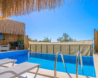 Kaş Üzümlü'de Balayı Çiftlerine Uygun, Özel Havuzlu, Jakuzili Villa - 2