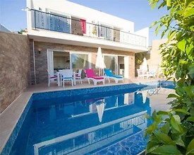 Kaş Üzümlü'de Balayı Çiftlerine Uygun, Özel Havuzlu, Tatil Villası - 3